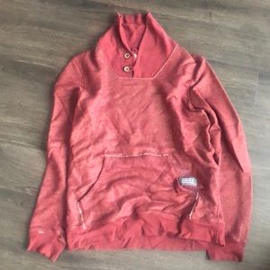 Sol Angeles maroon sweater